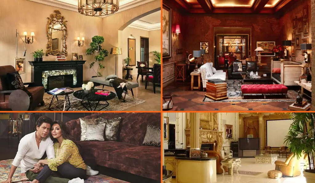 mannat house interior srk