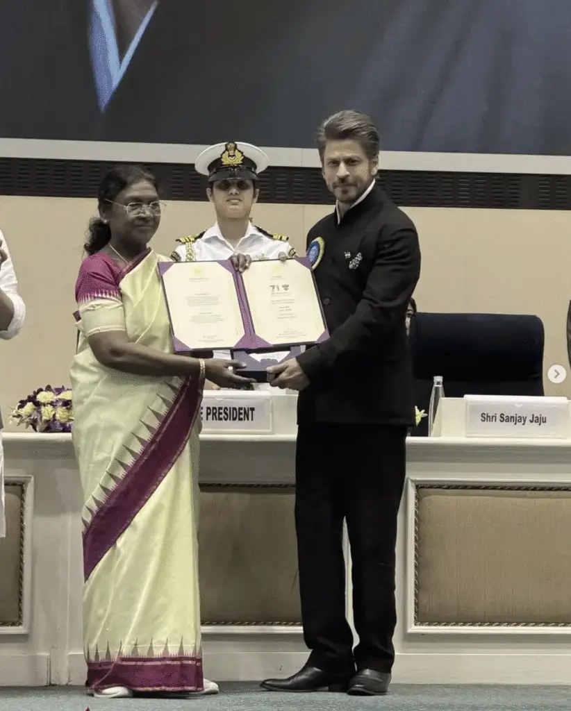 SRK won National Film Award