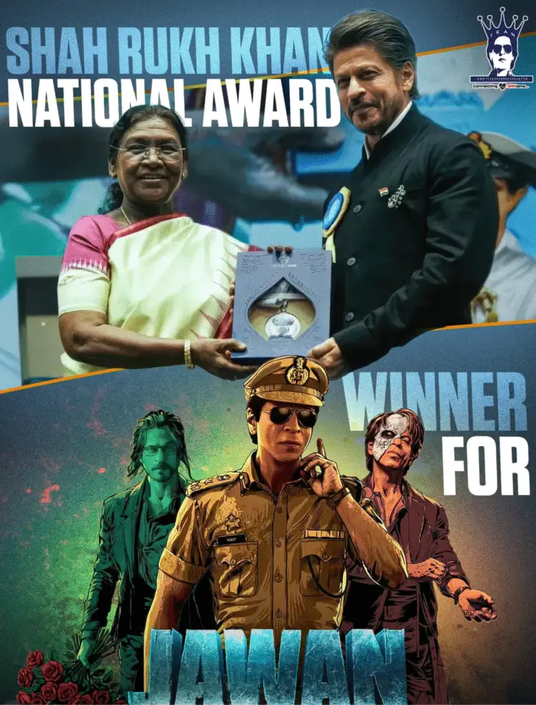 SRK won National Film Award