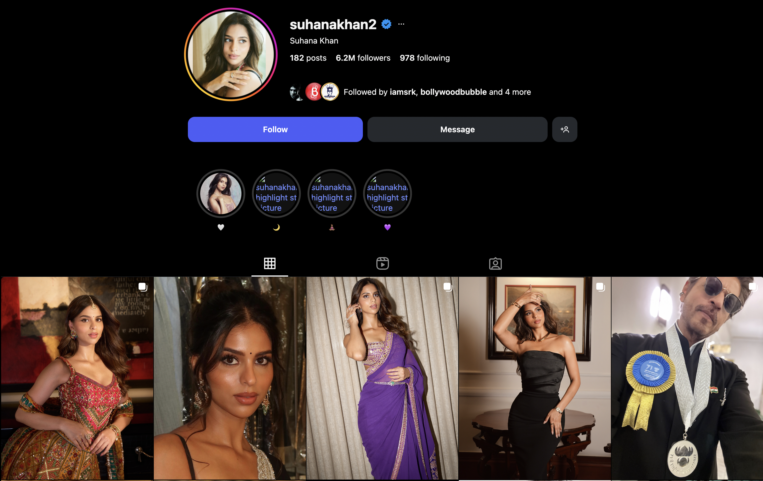 Interesting Facts About Suhana Khan